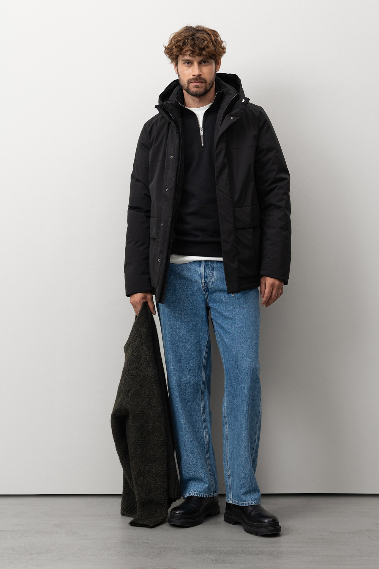 Regular Fit Padded Jacket