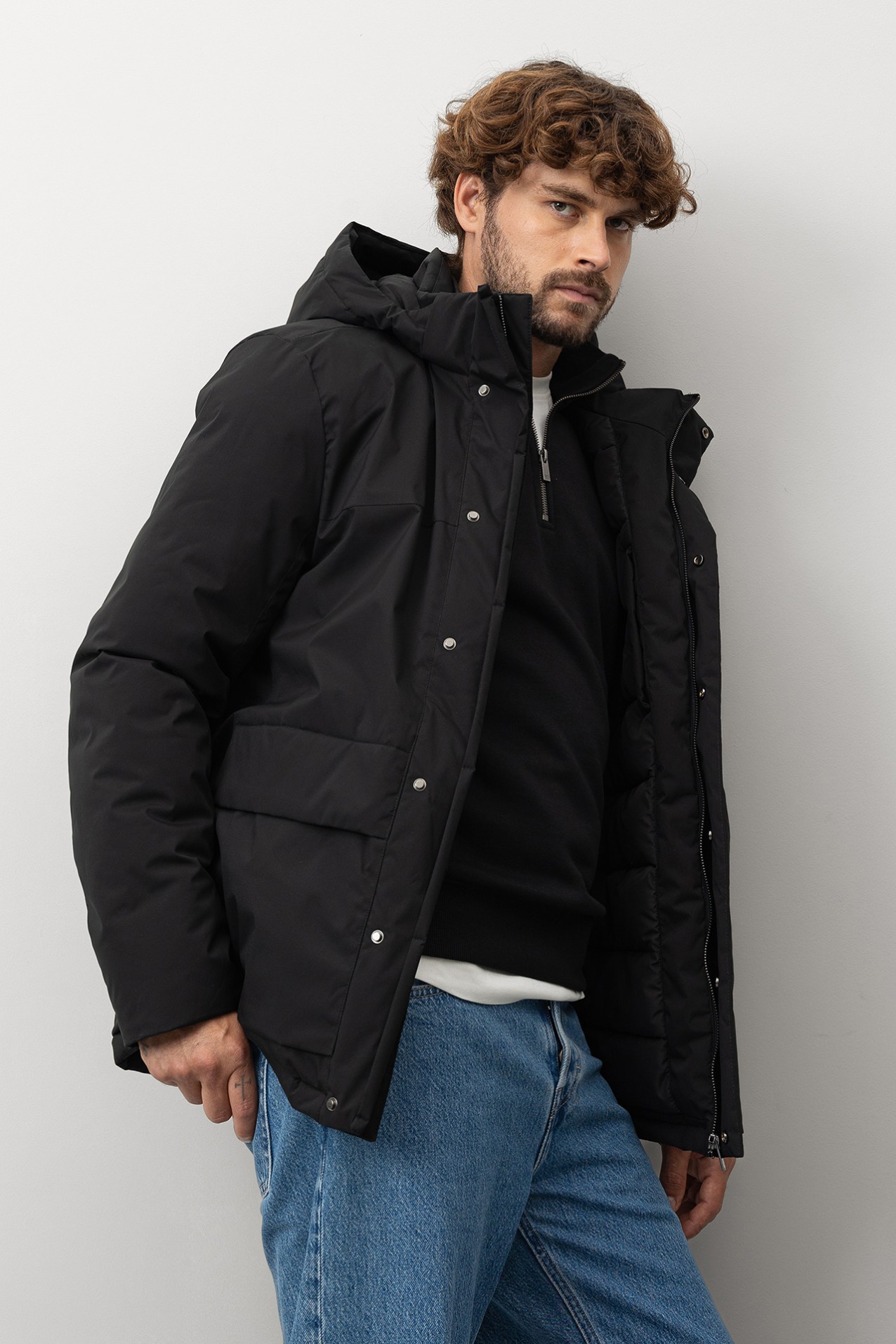 Regular Fit Padded Jacket