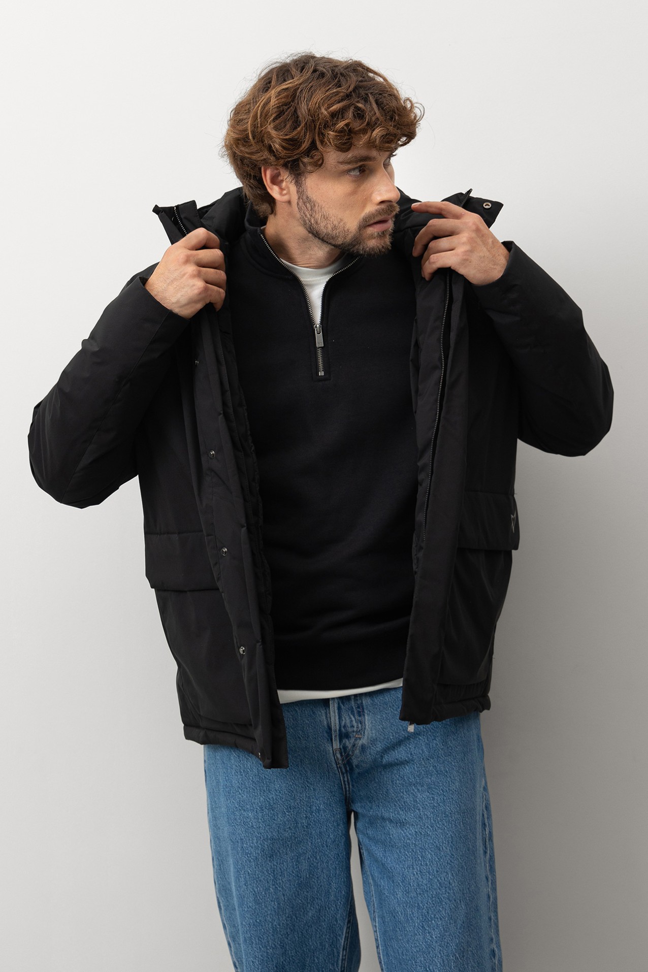 Regular Fit Padded Jacket