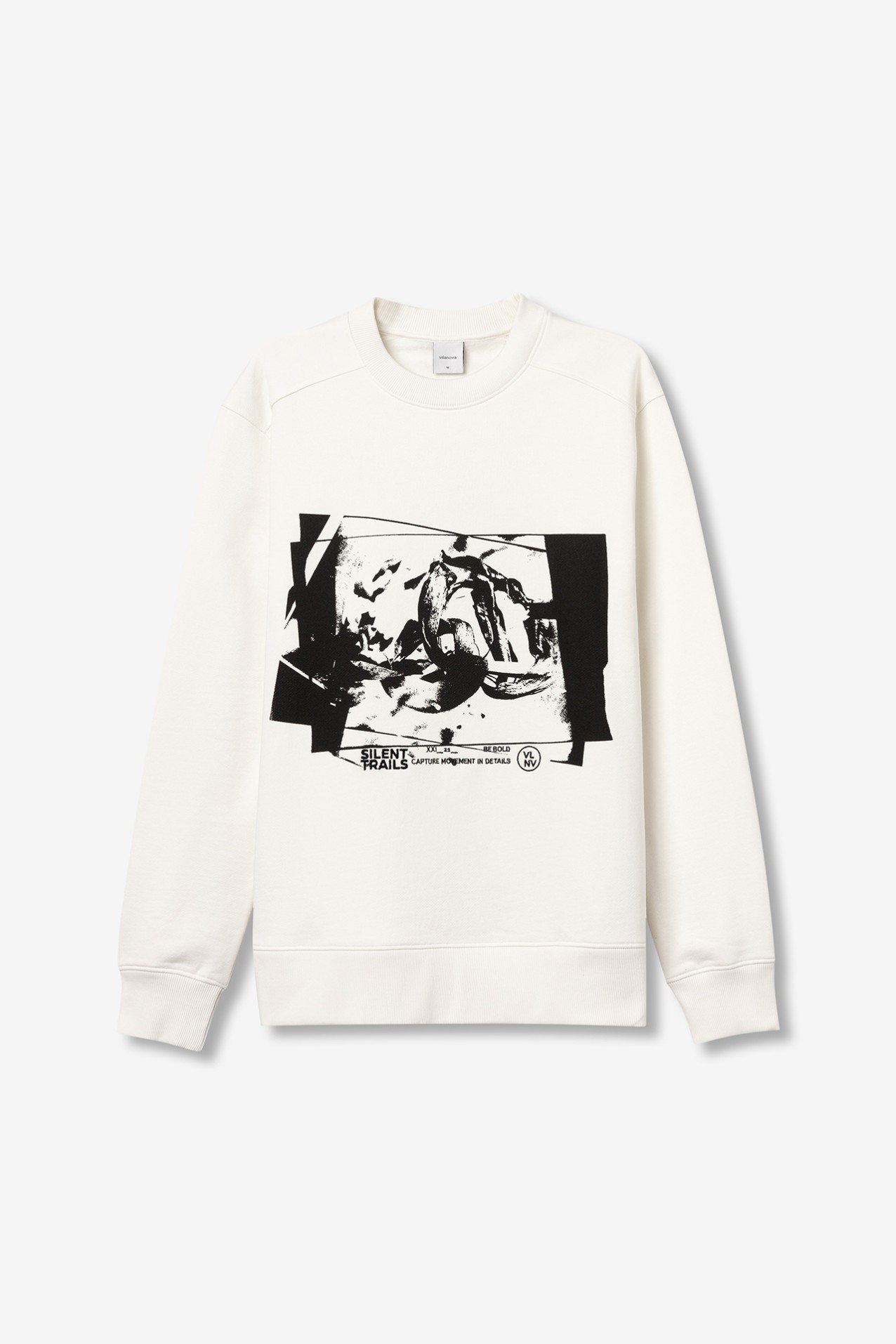 Graphic White Sweatshirt
