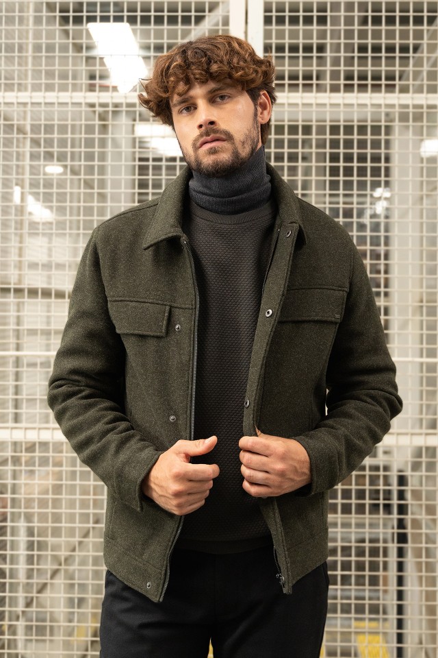 Green Short Jacket Green Short Jacket