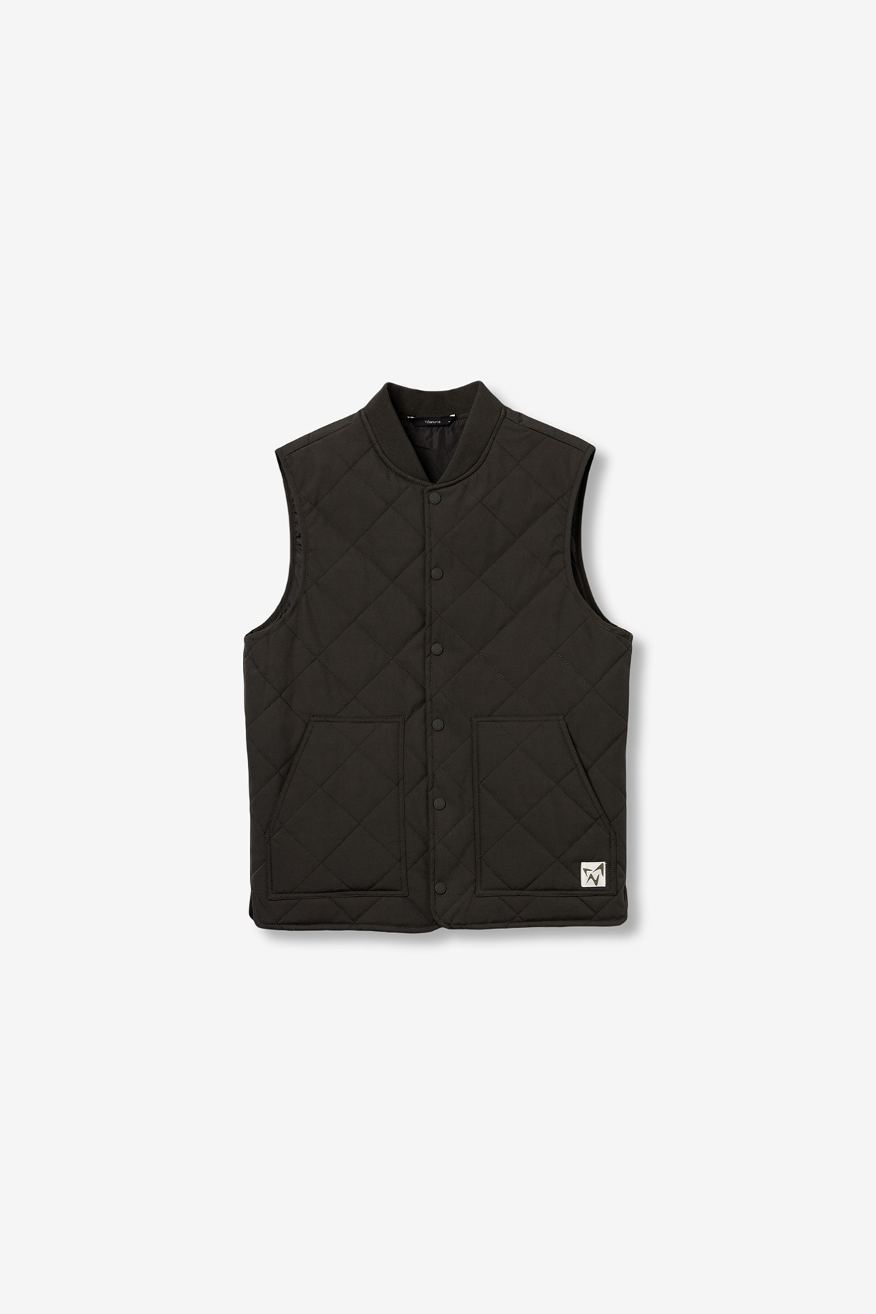 Dark Green Quilted Vest