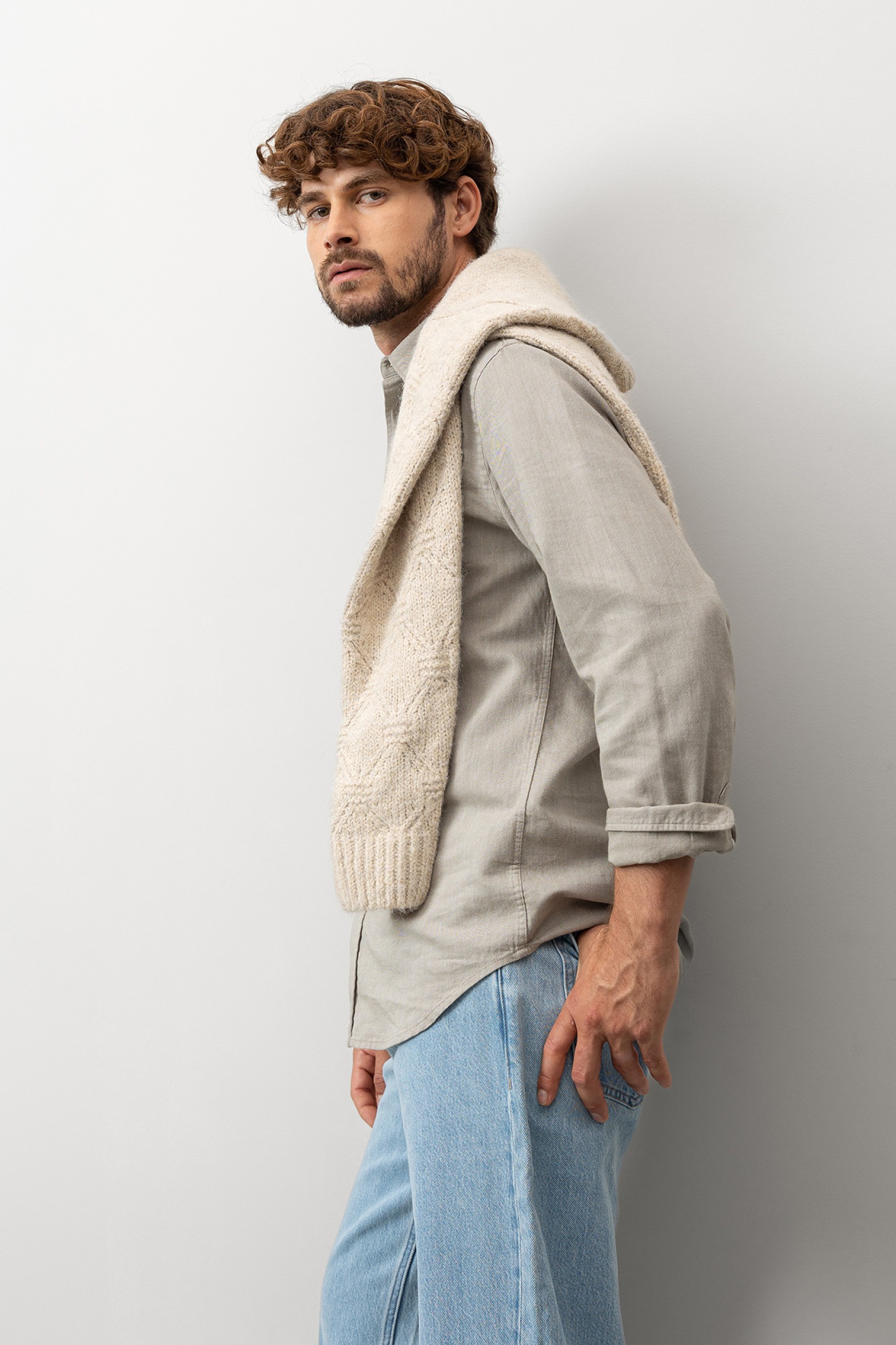 Casual Green Long Sleeve Shirt