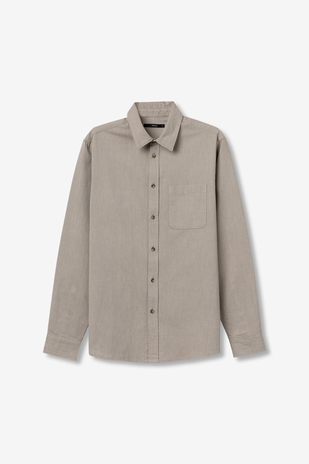 Casual Green Long Sleeve Shirt