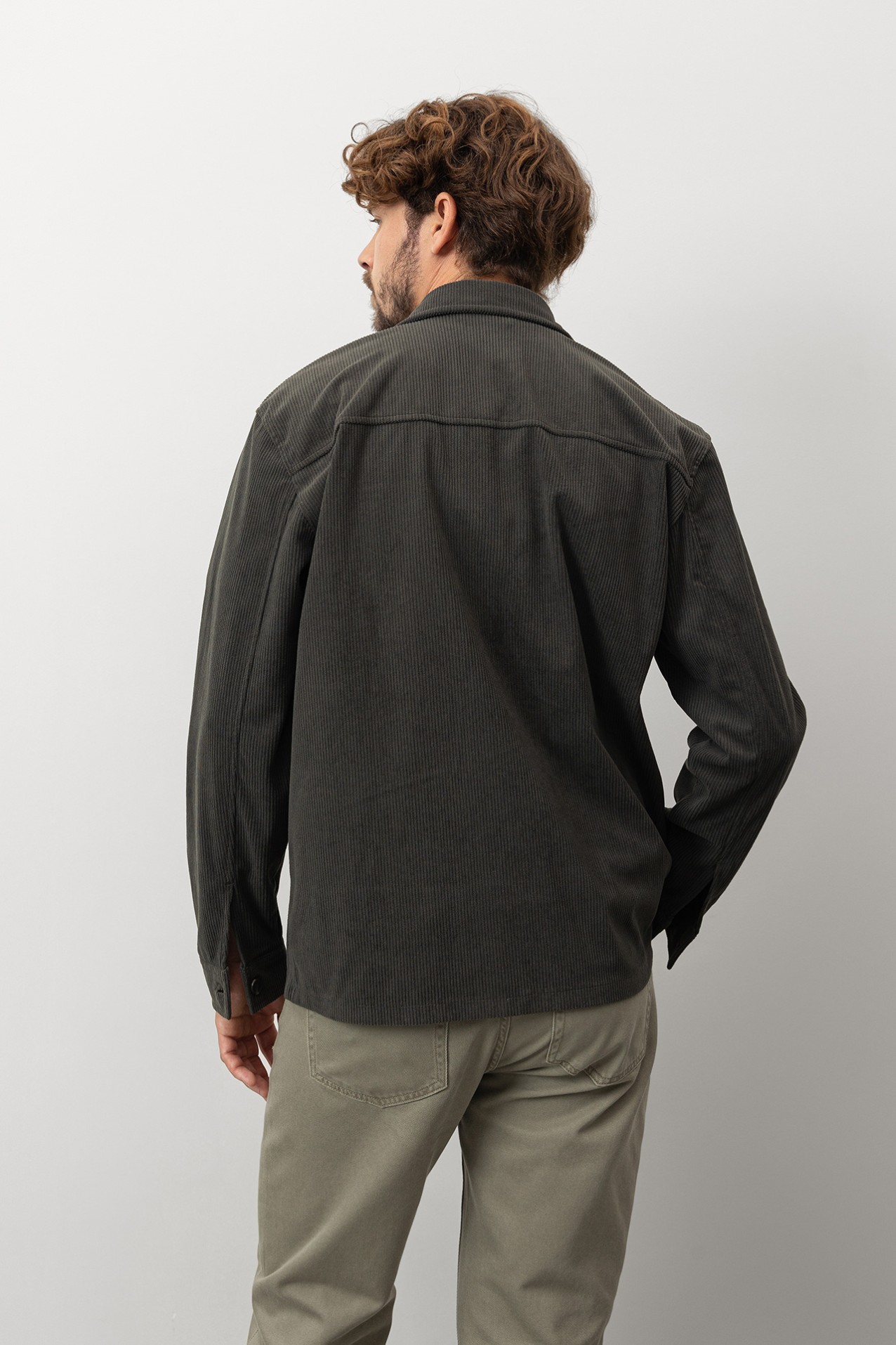 Dark Green Relaxed Shirt