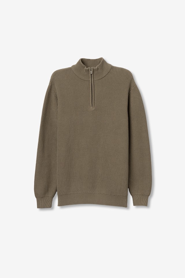 Camisola Tricotada Verde Masculina Camisola Tricotada Verde Masculina