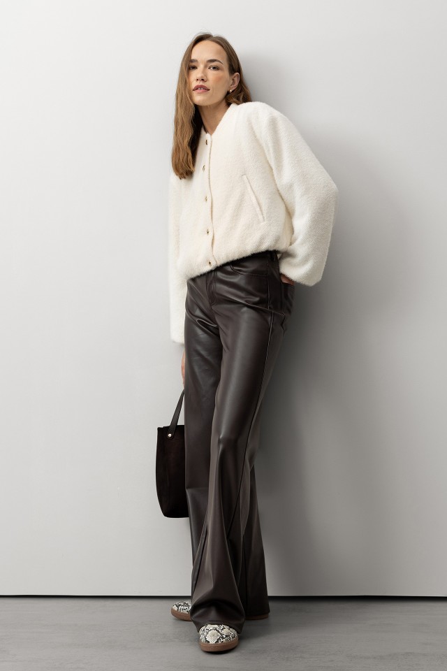 Pantalones Wide Leg marrones