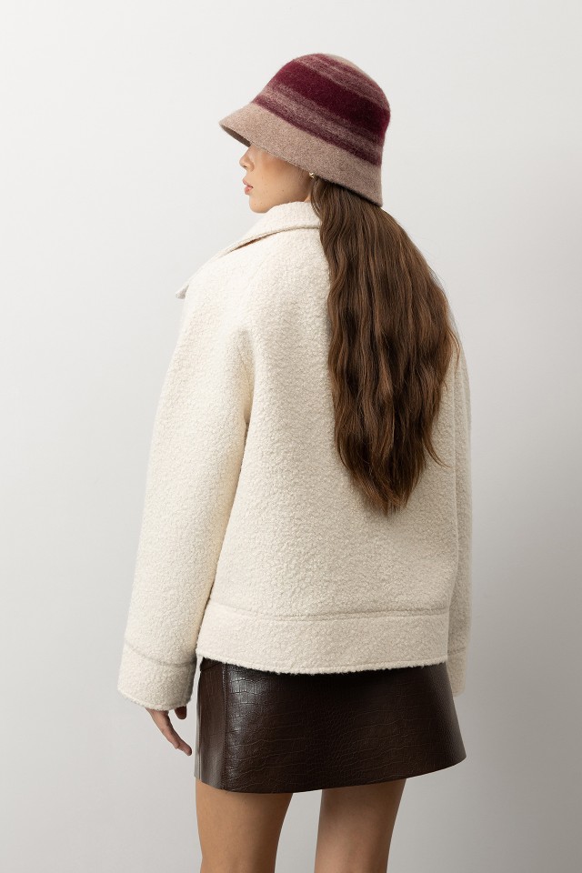 Relaxed Fit Bouclé Jacket Relaxed Fit Bouclé Jacket