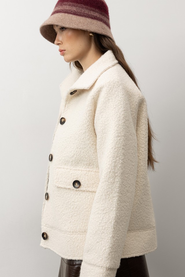 Relaxed Fit Bouclé Jacket Relaxed Fit Bouclé Jacket