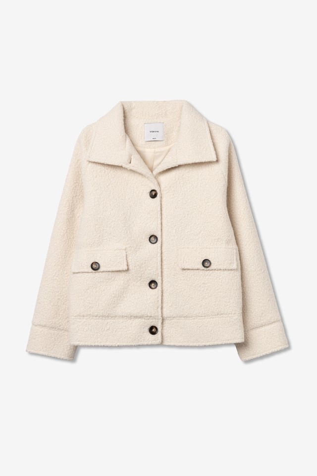 Relaxed Fit Bouclé Jacket Relaxed Fit Bouclé Jacket