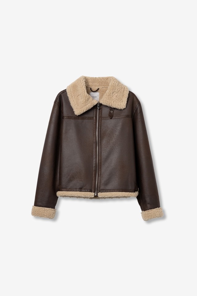 Casaco Castanho Relaxed Casaco Castanho Relaxed