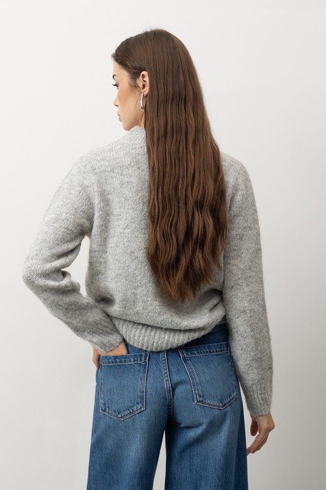 Grey Knit Sweater Grey Knit Sweater