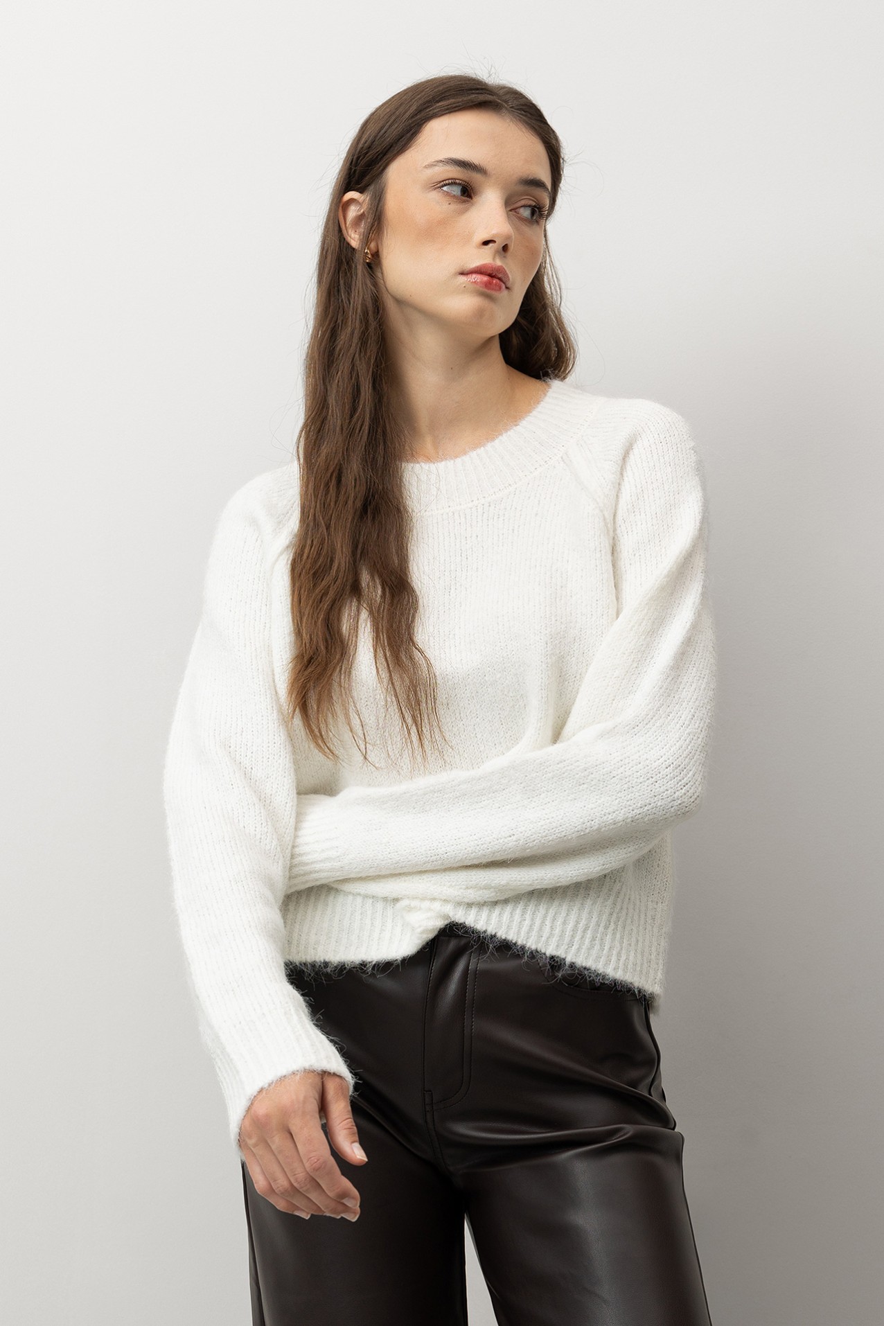 Beige Knit Sweater