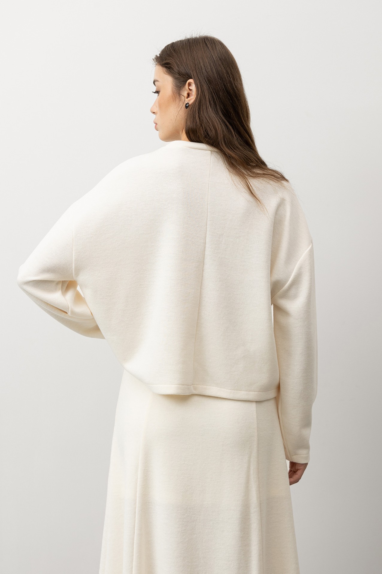 White Relaxed Sweater