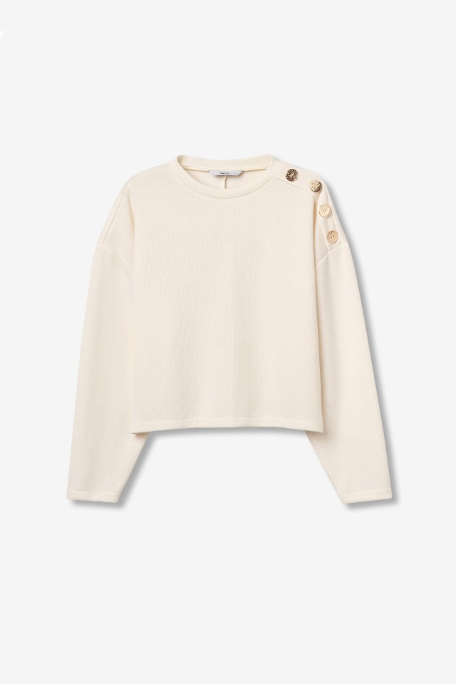 White Relaxed Sweater White Relaxed Sweater