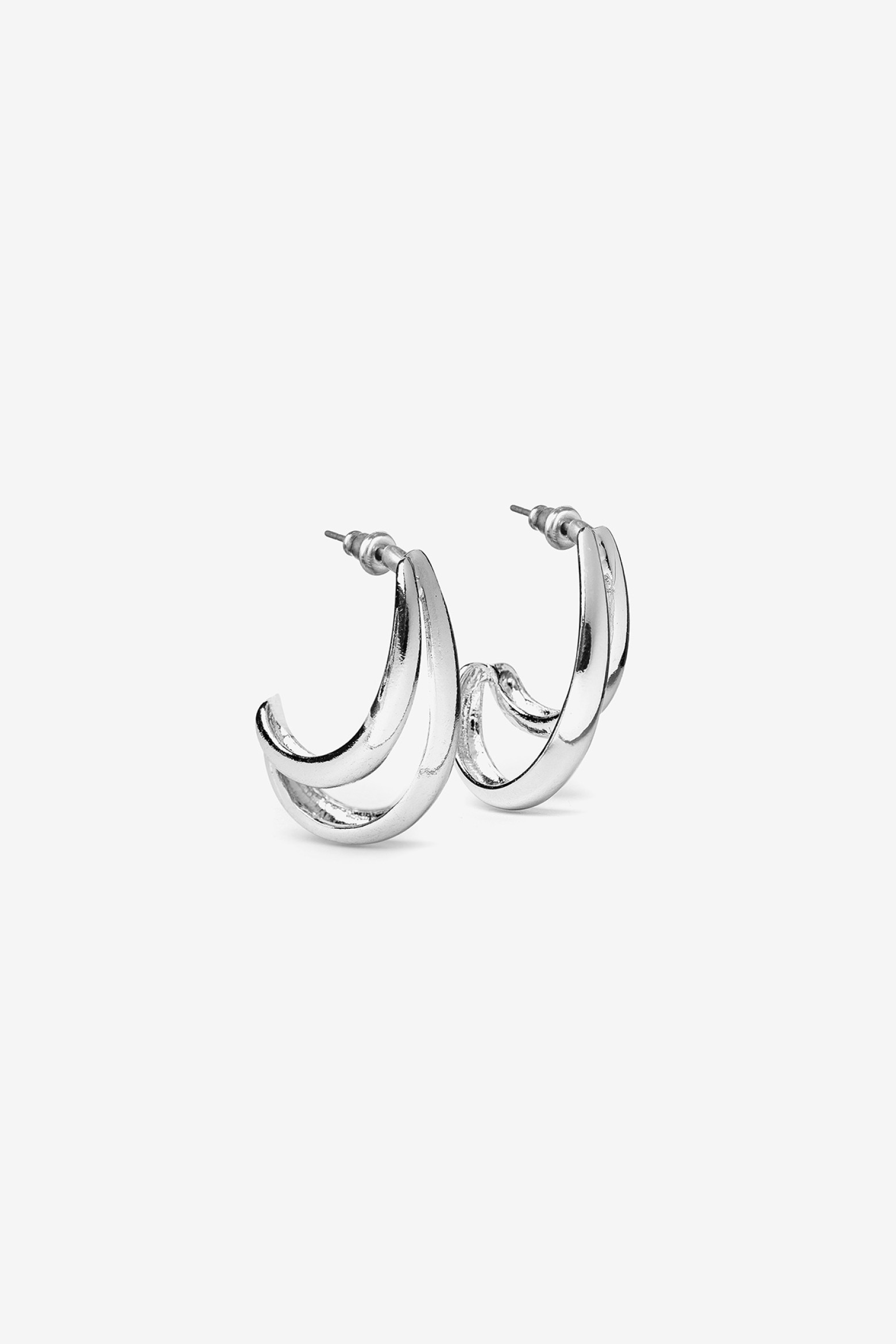 Silver Hoop Earrings