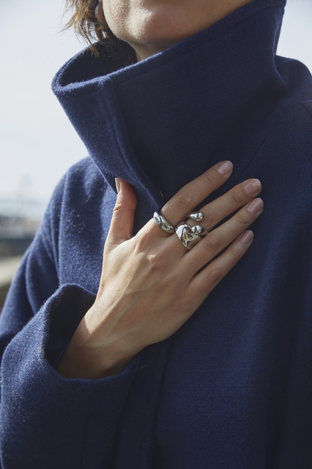Curved Stainless Steel Ring Curved Stainless Steel Ring