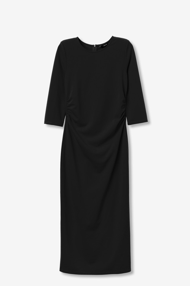 Vestido Preto Slim Elegante Vestido Preto Slim Elegante