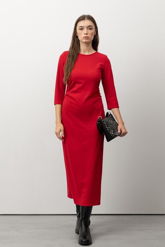 Vestido Slim Vermelho Vestido Slim Vermelho