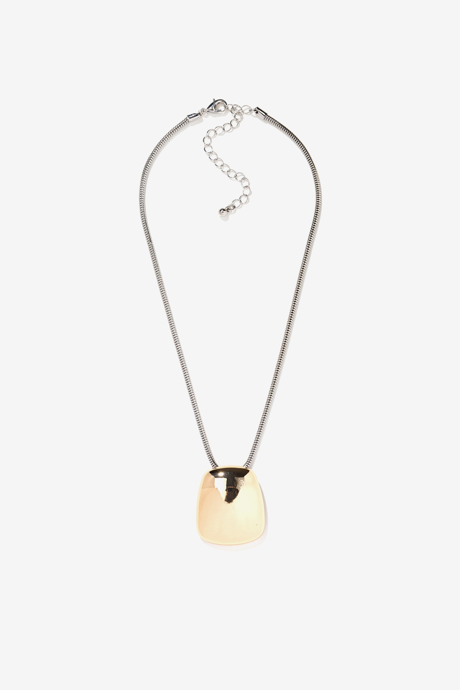 Colgante minimalista dorado