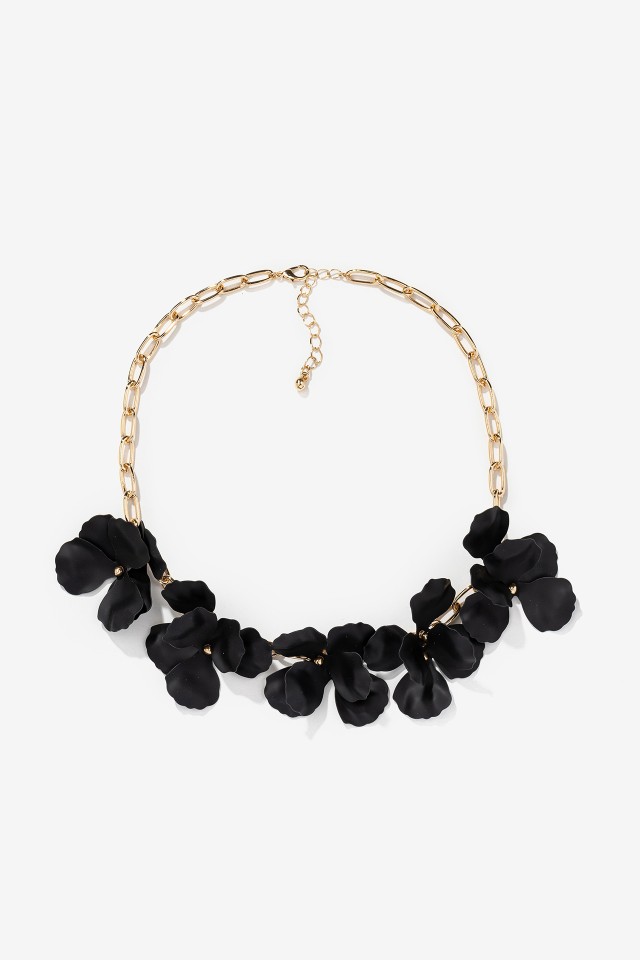 Floral Gold Necklace Floral Gold Necklace