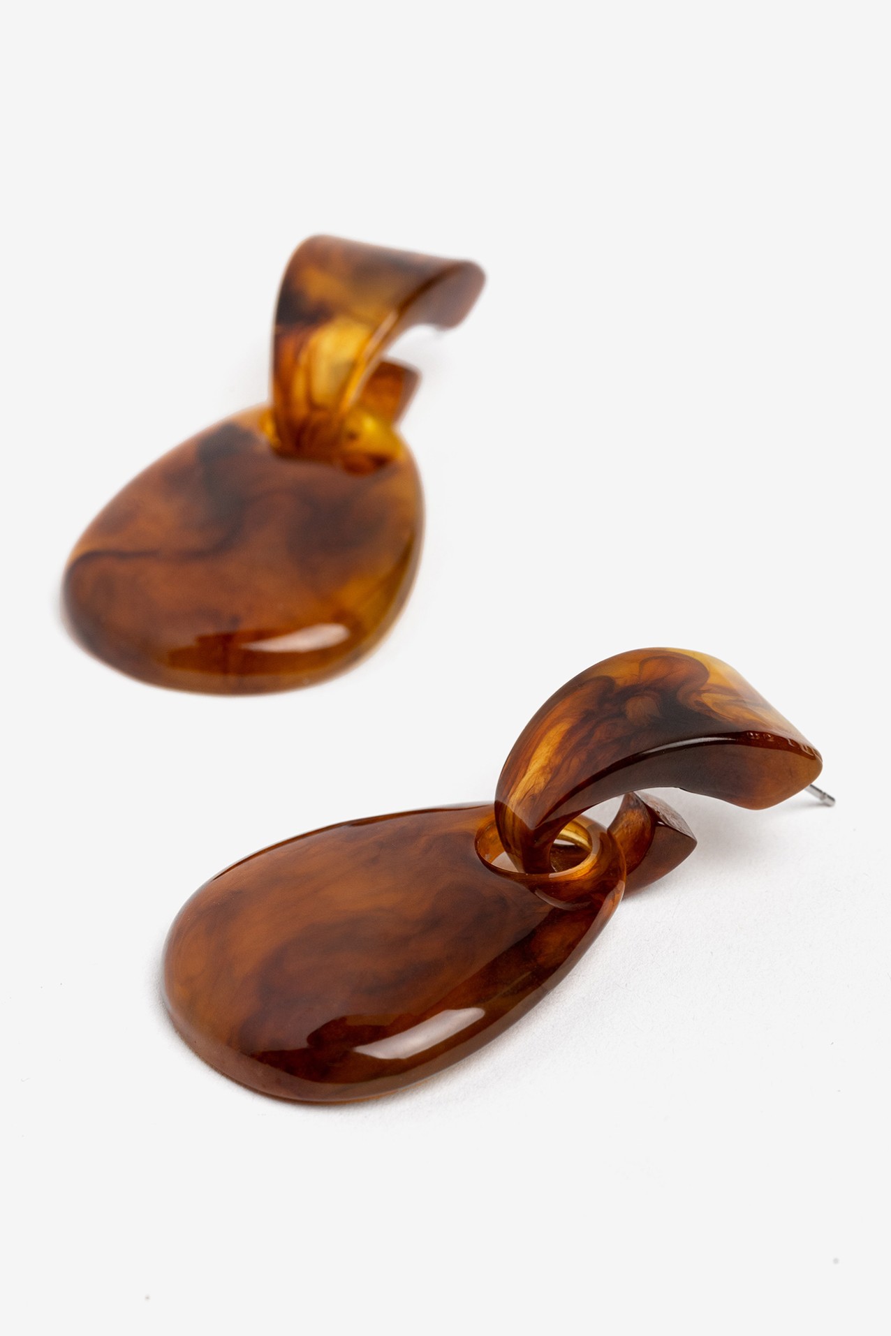 Brincos Acrlicos com Pendente