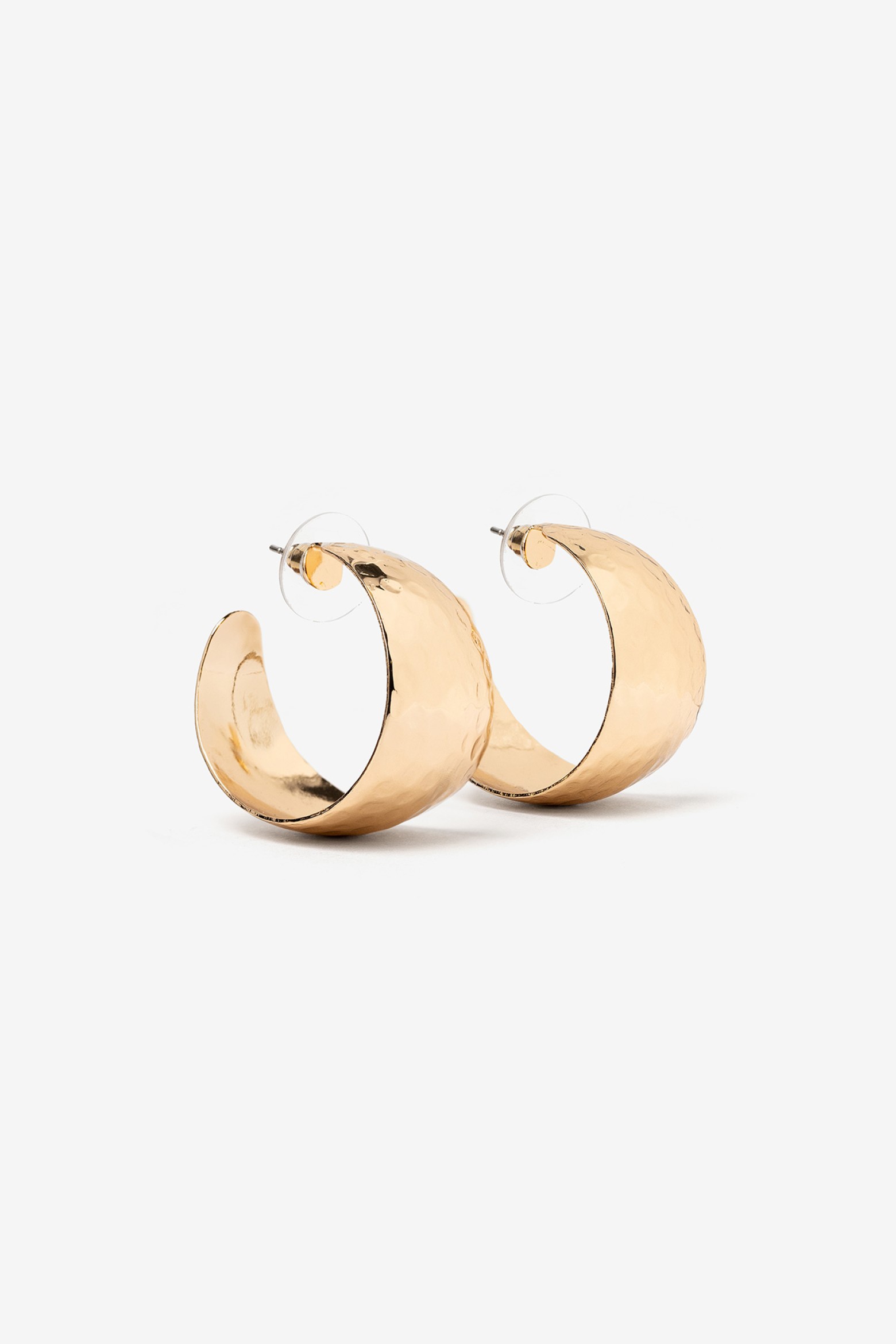 Golden Hoop Earrings