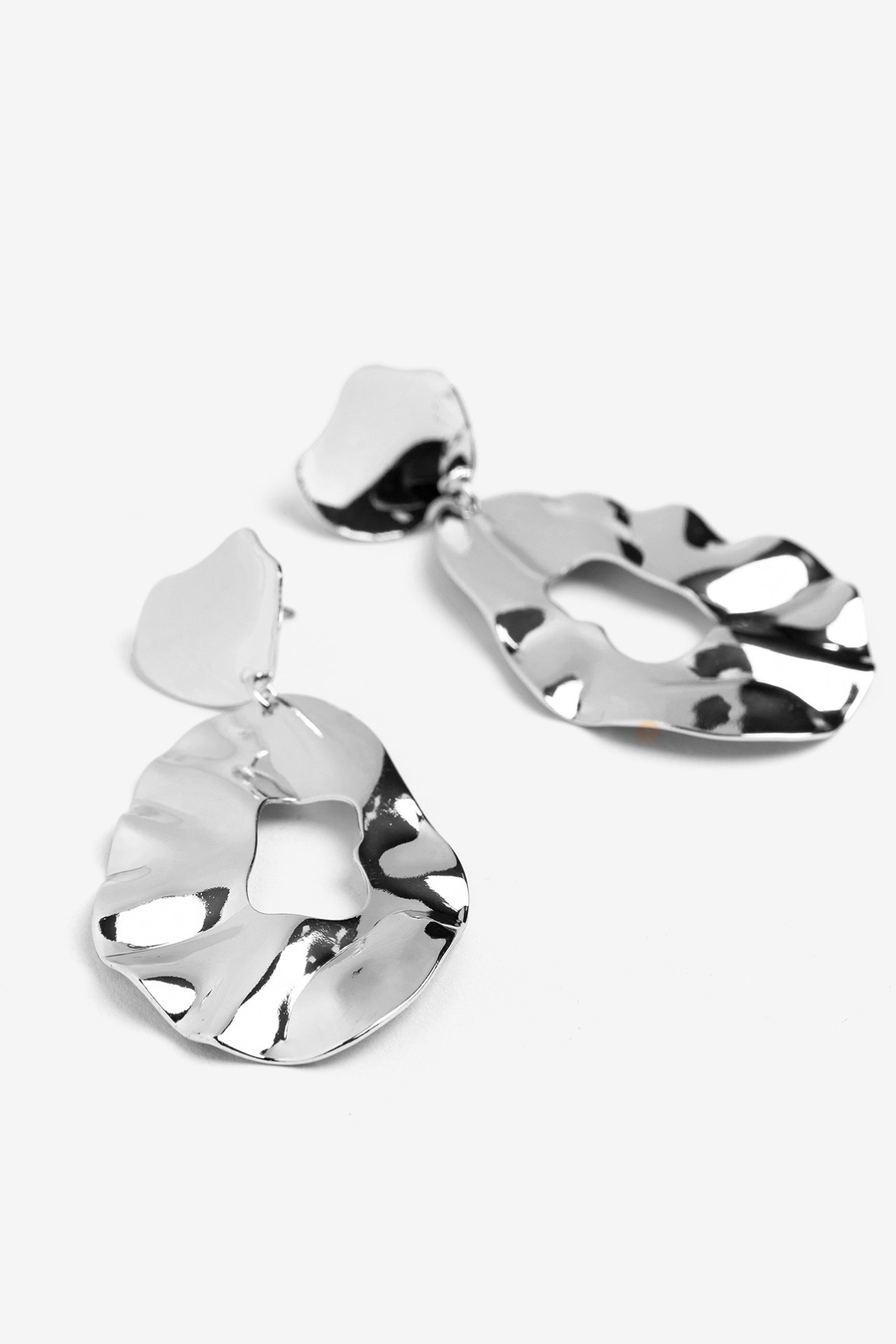 Silver Statement Earrings