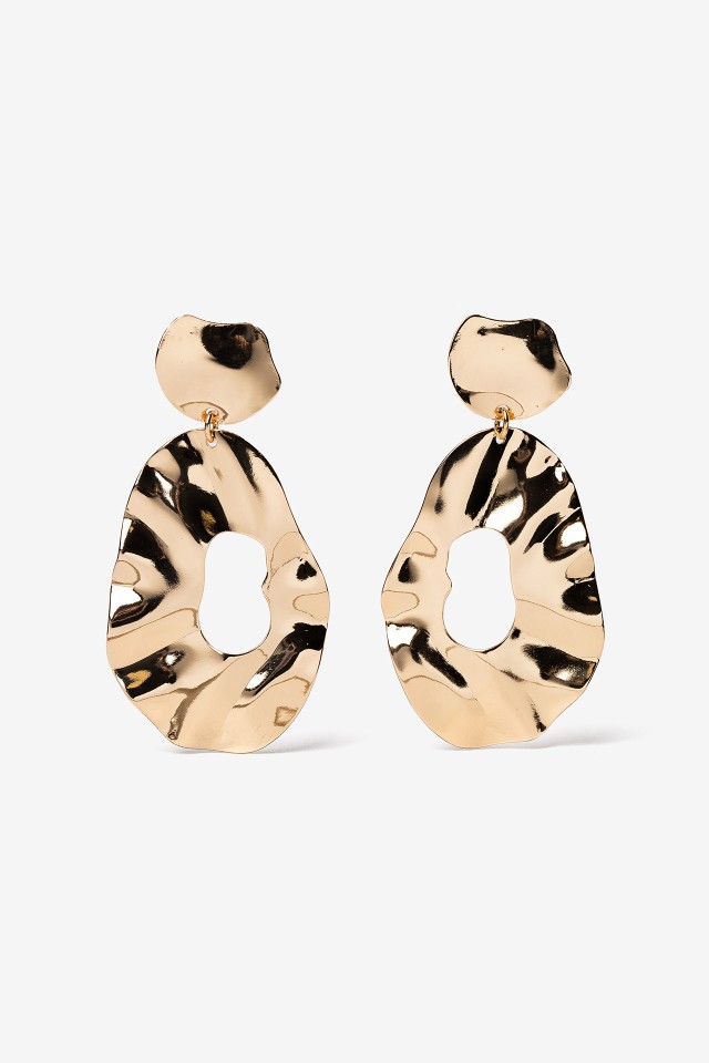 Golden Statement Earrings Golden Statement Earrings