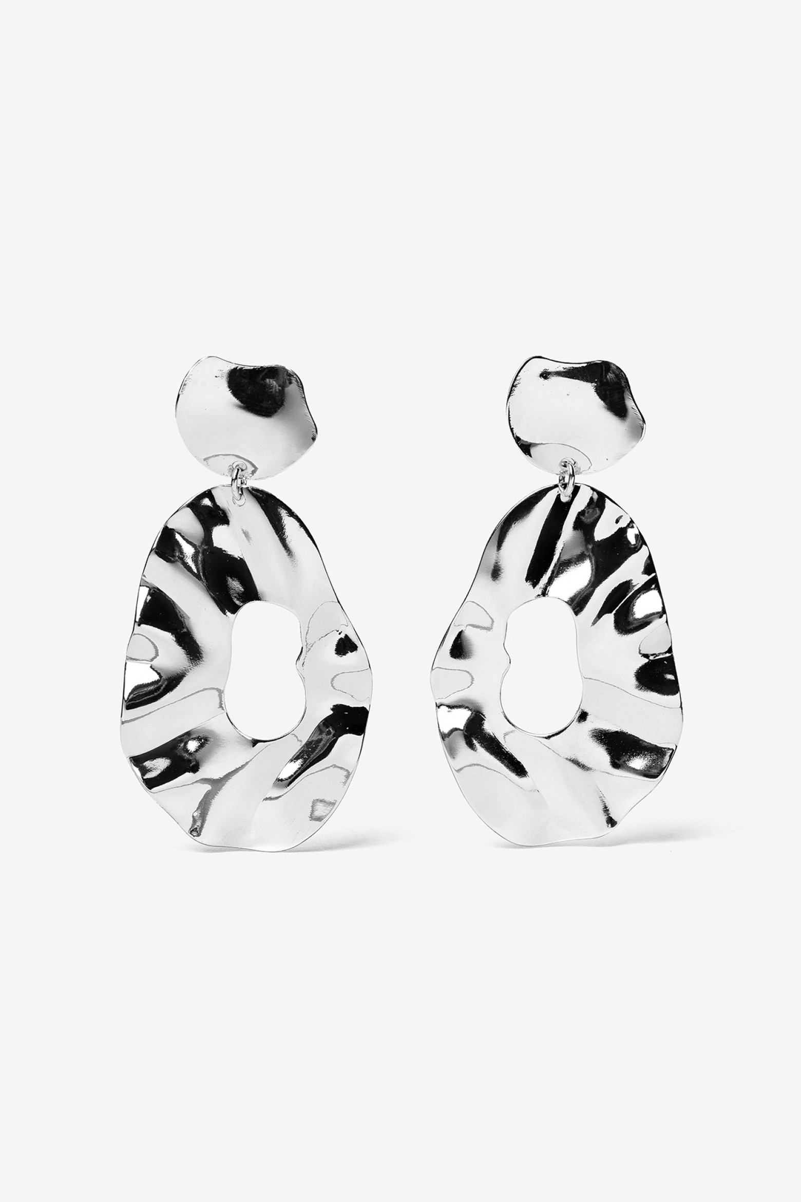 Silver Statement Earrings