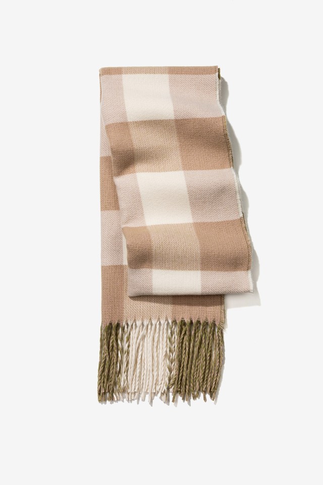 Cachecóis & Capas Bege Cachecóis & Capas Bege