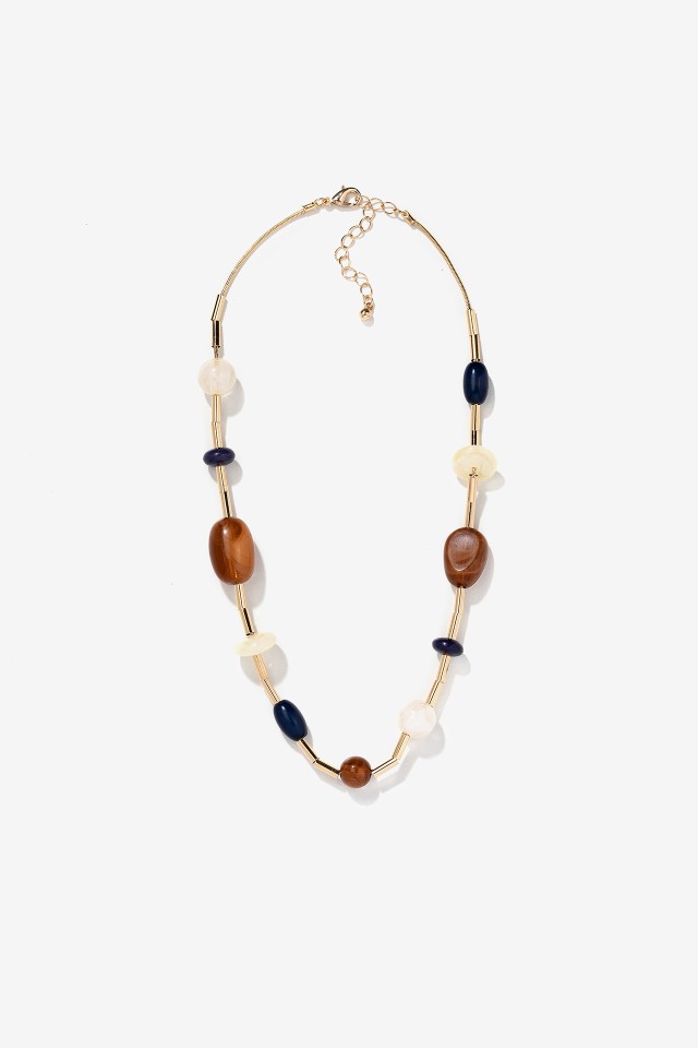 Golden Bead Necklace