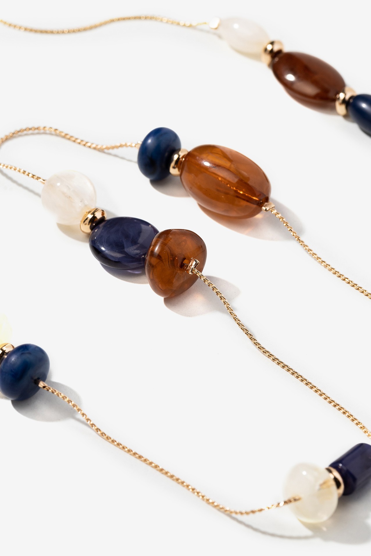 Golden Beaded Necklace