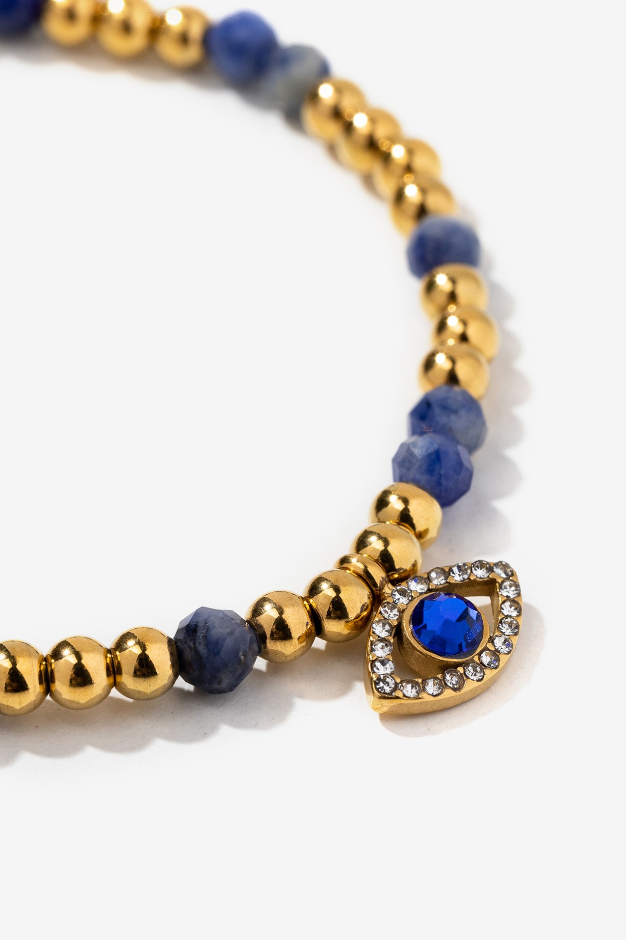 Gold Elastic Bracelet