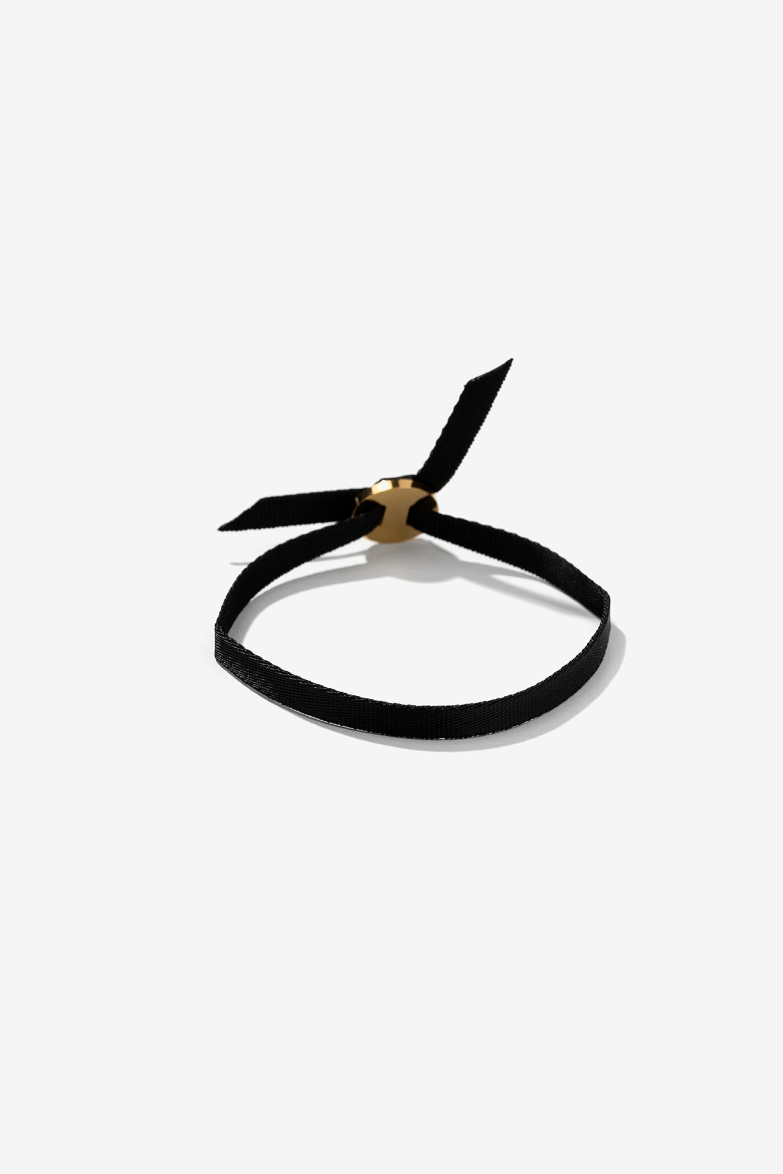 Pulseira de fita preta