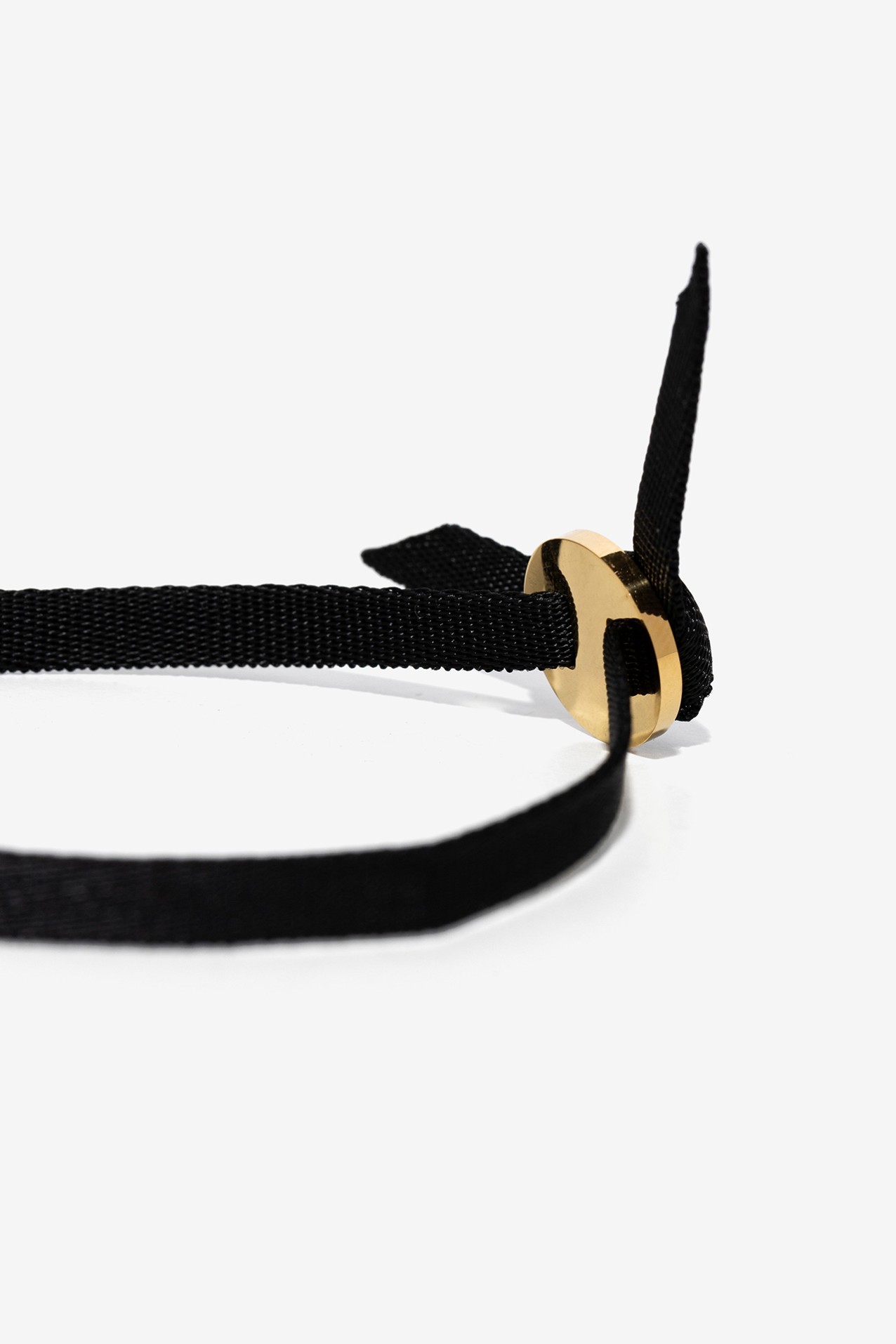 Pulseira de fita preta