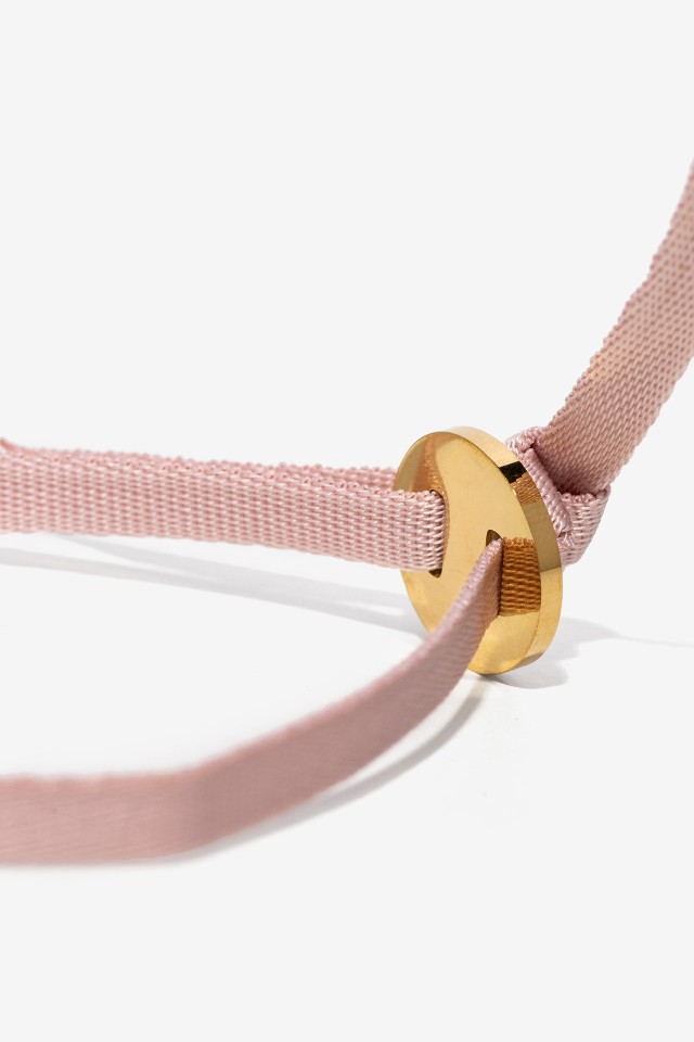 Pulseira Rosa Minimalista Pulseira Rosa Minimalista