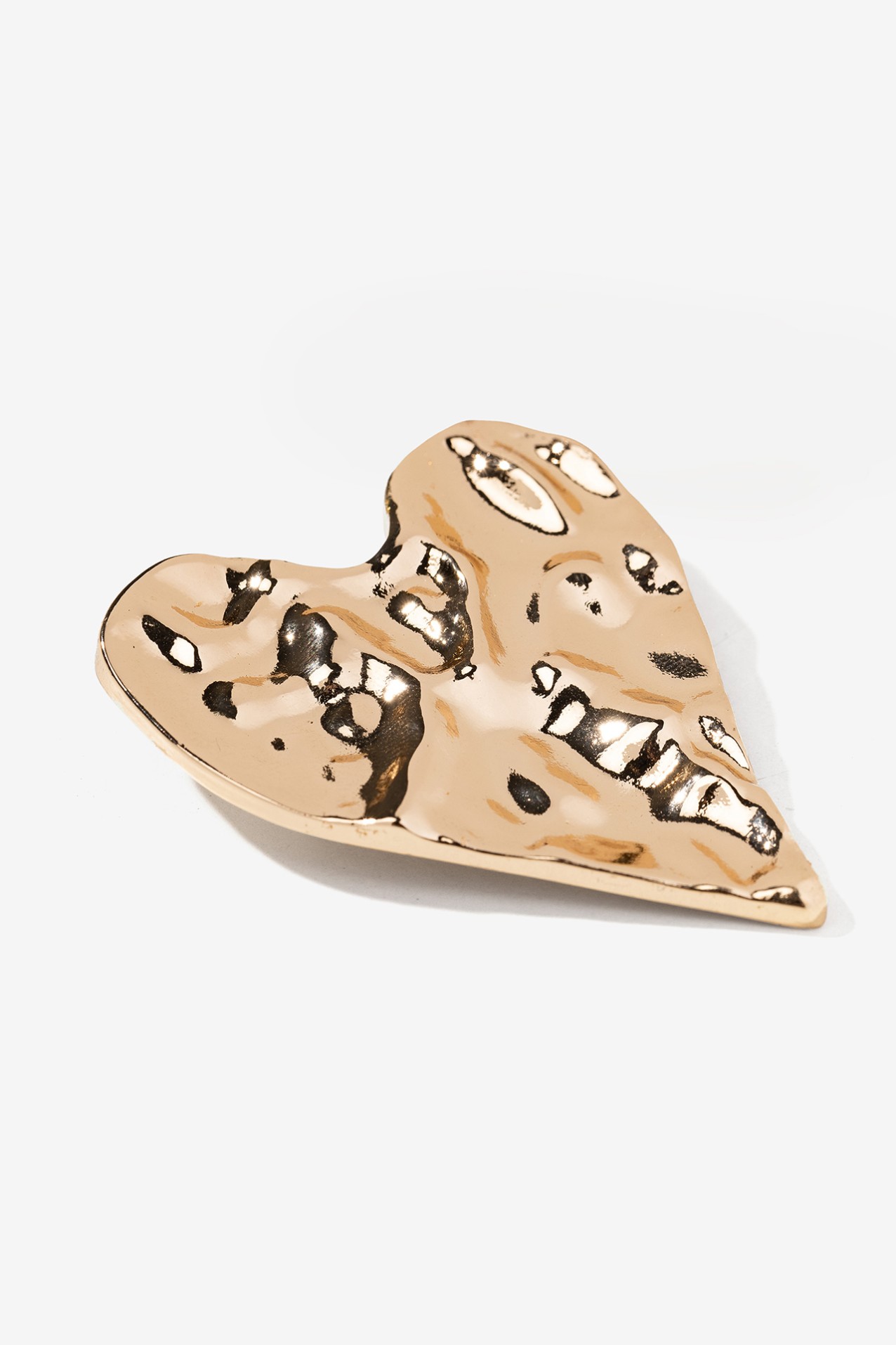 Gold Heart Hair Accessory