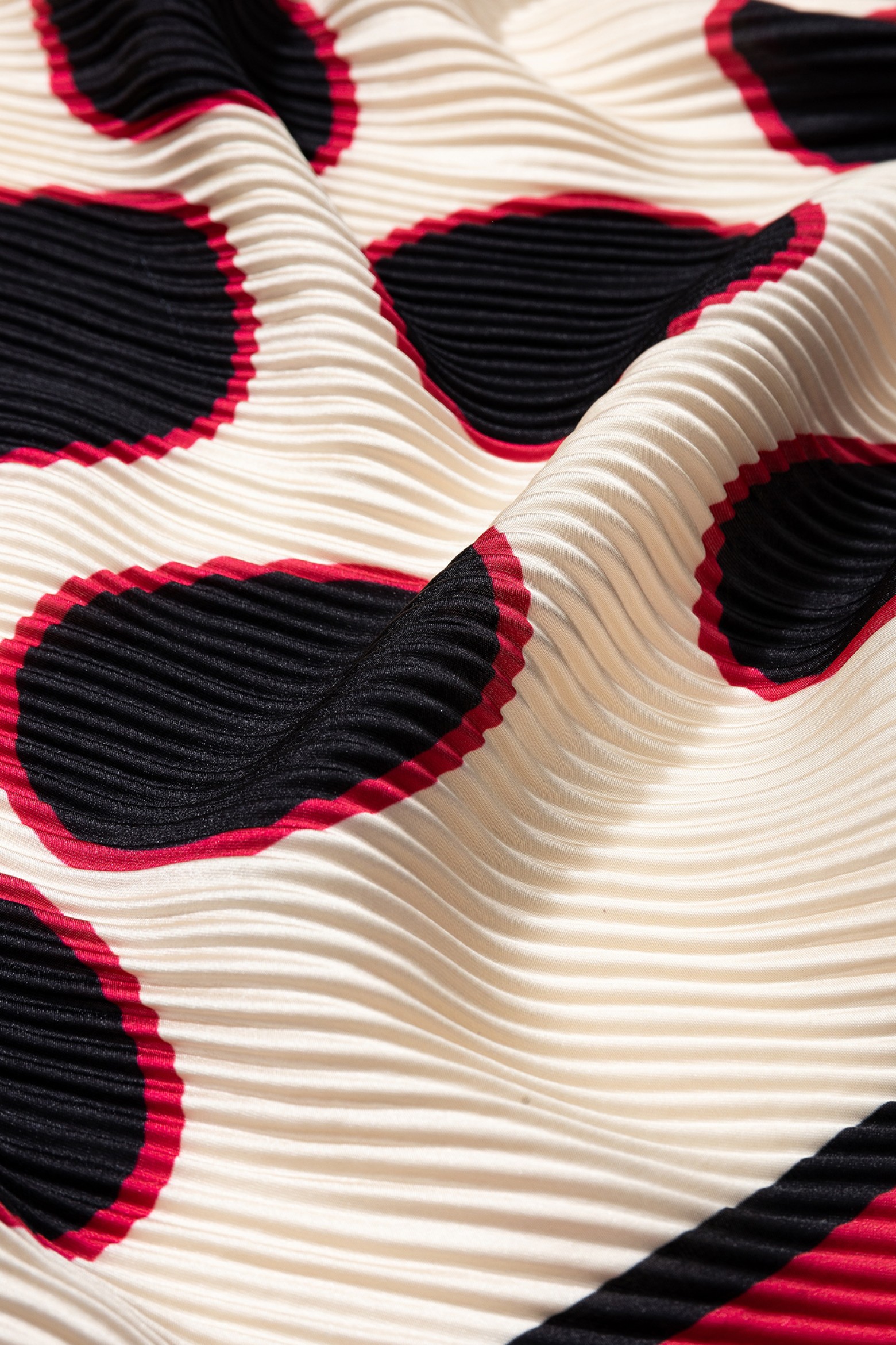 Bandana Plissada Vermelha