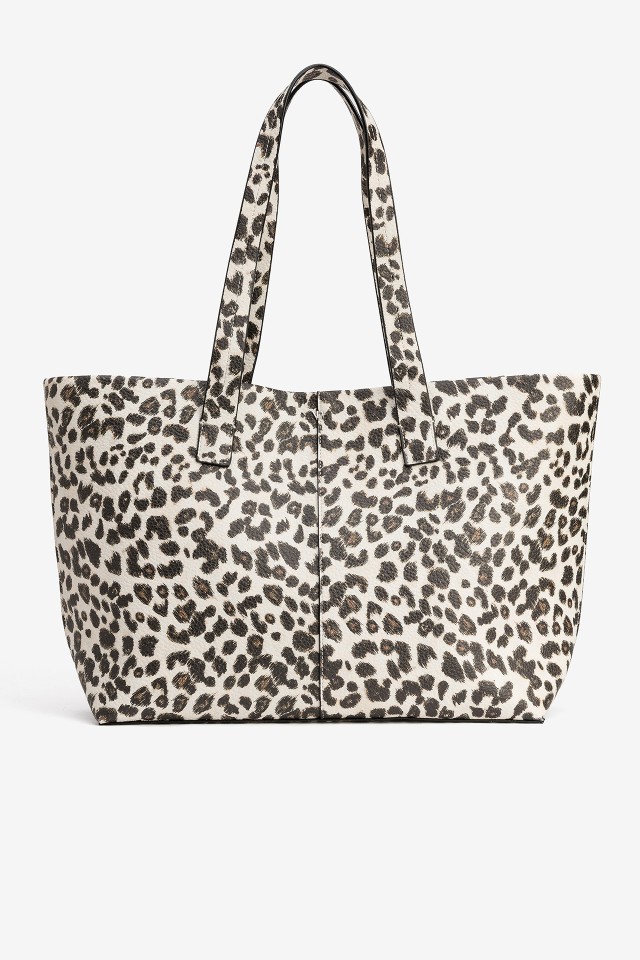 Leopard Print Tote Bag