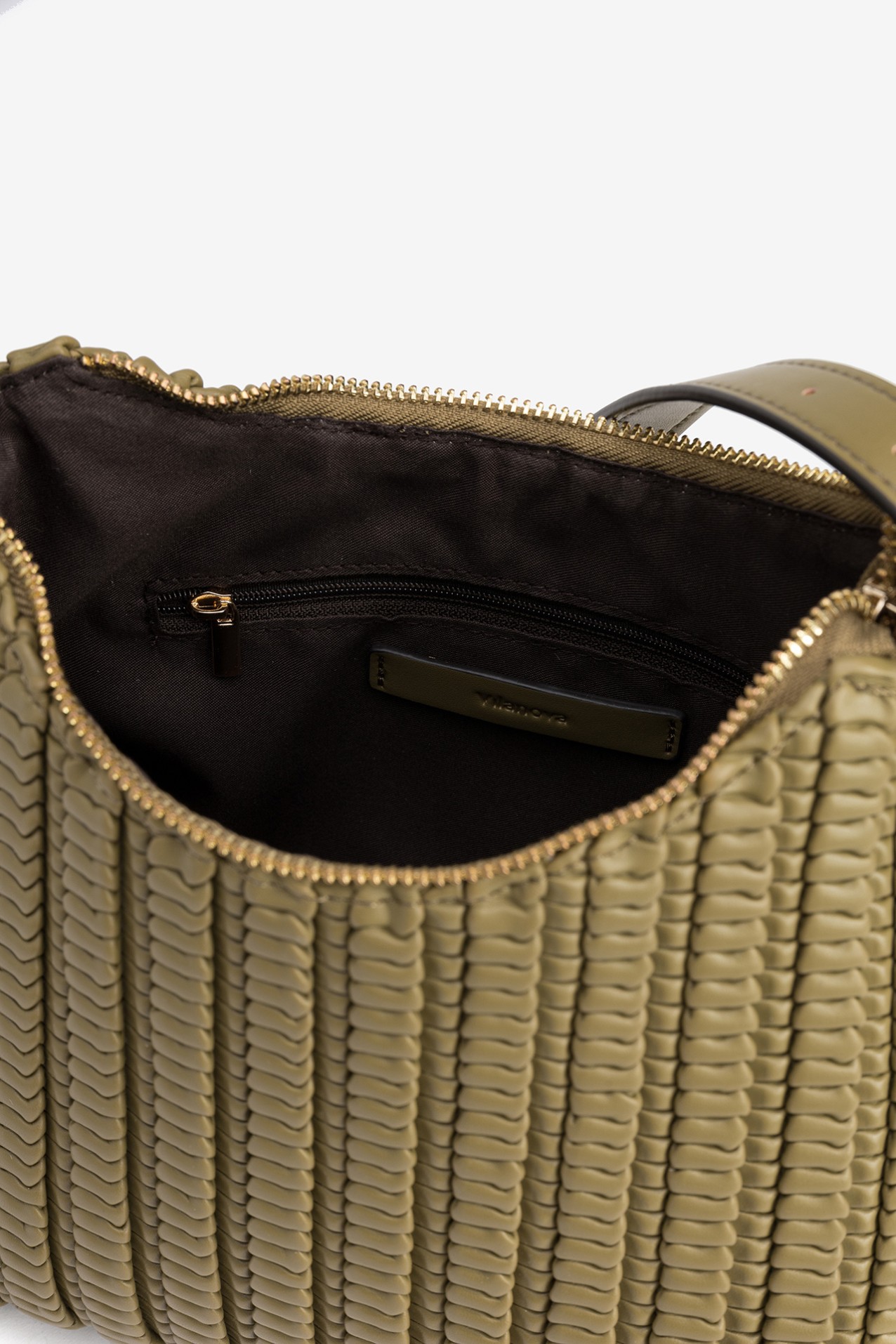 Textured Green Handbag