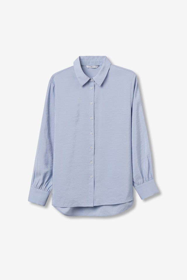 Blue Regular Fit Shirt Blue Regular Fit Shirt