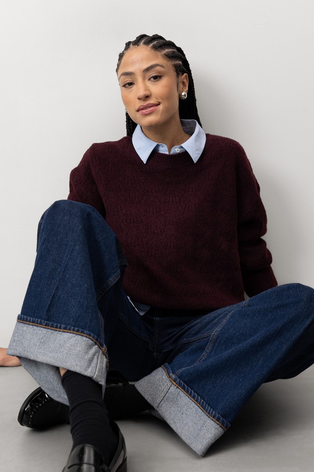 Camisola Tricotada Relaxed