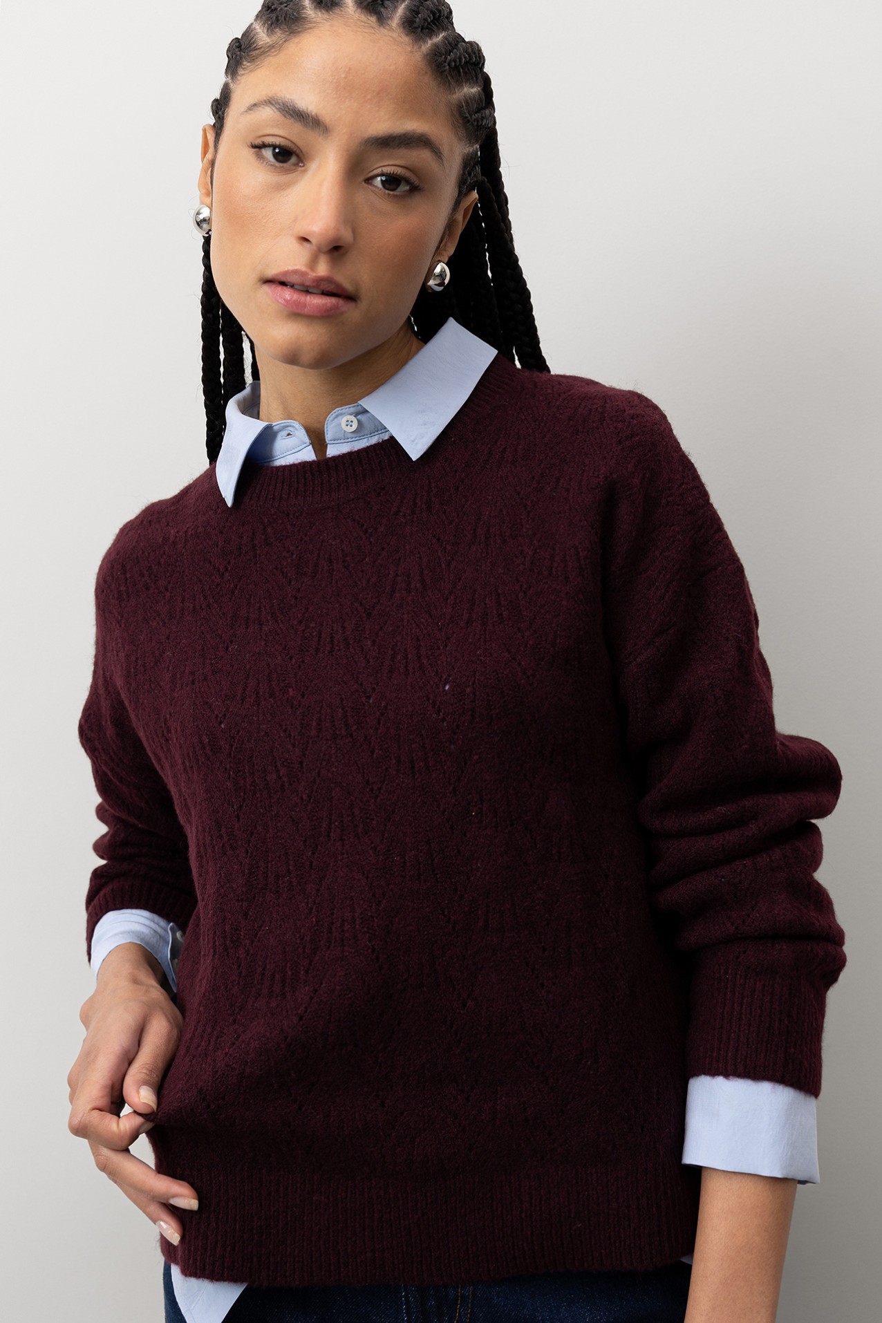 Camisola Tricotada Relaxed