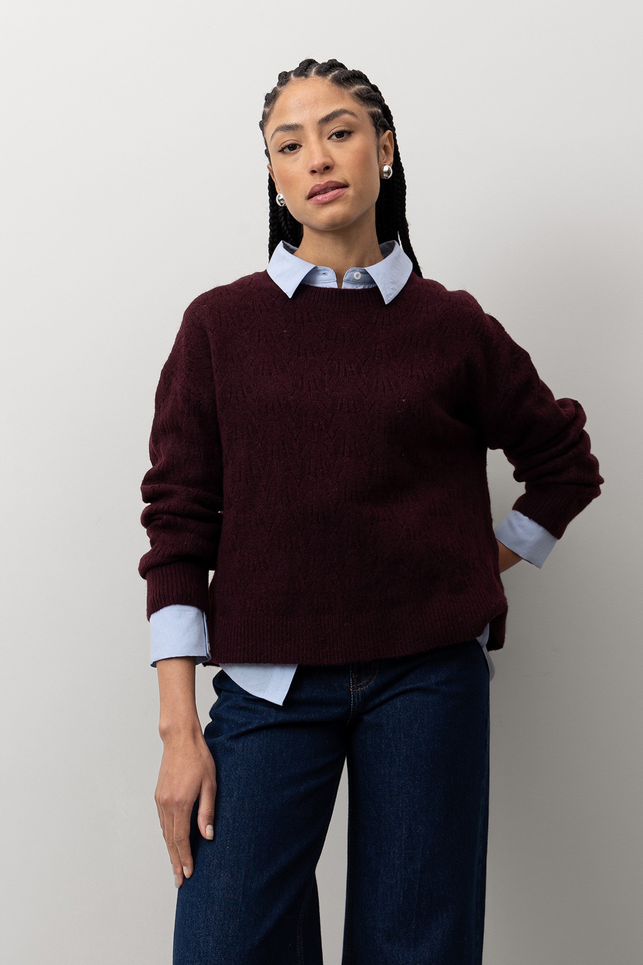 Camisola Tricotada Relaxed