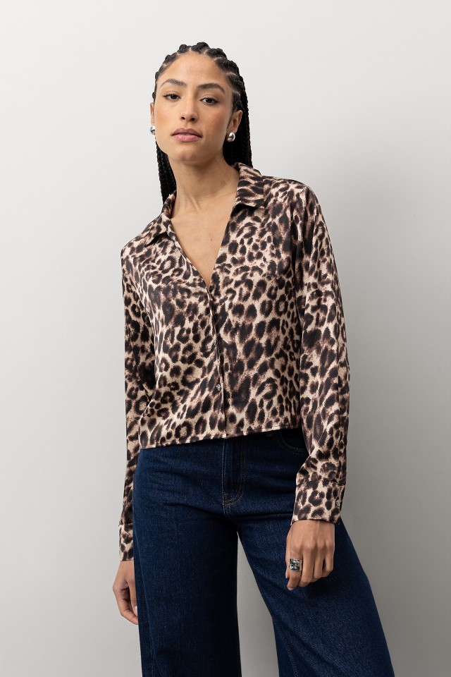 Leopard Print Shirt