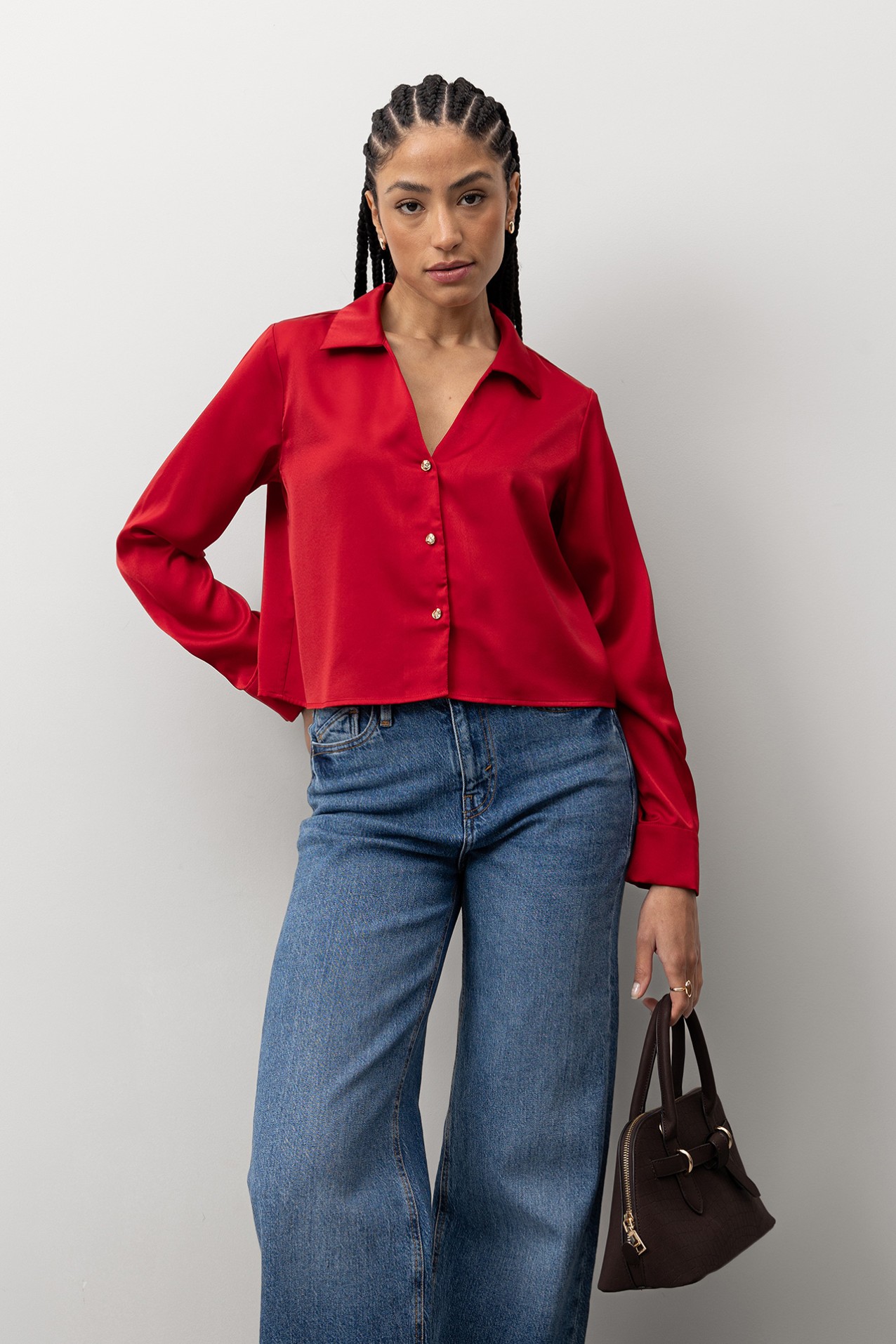 Red Long Sleeve Shirt