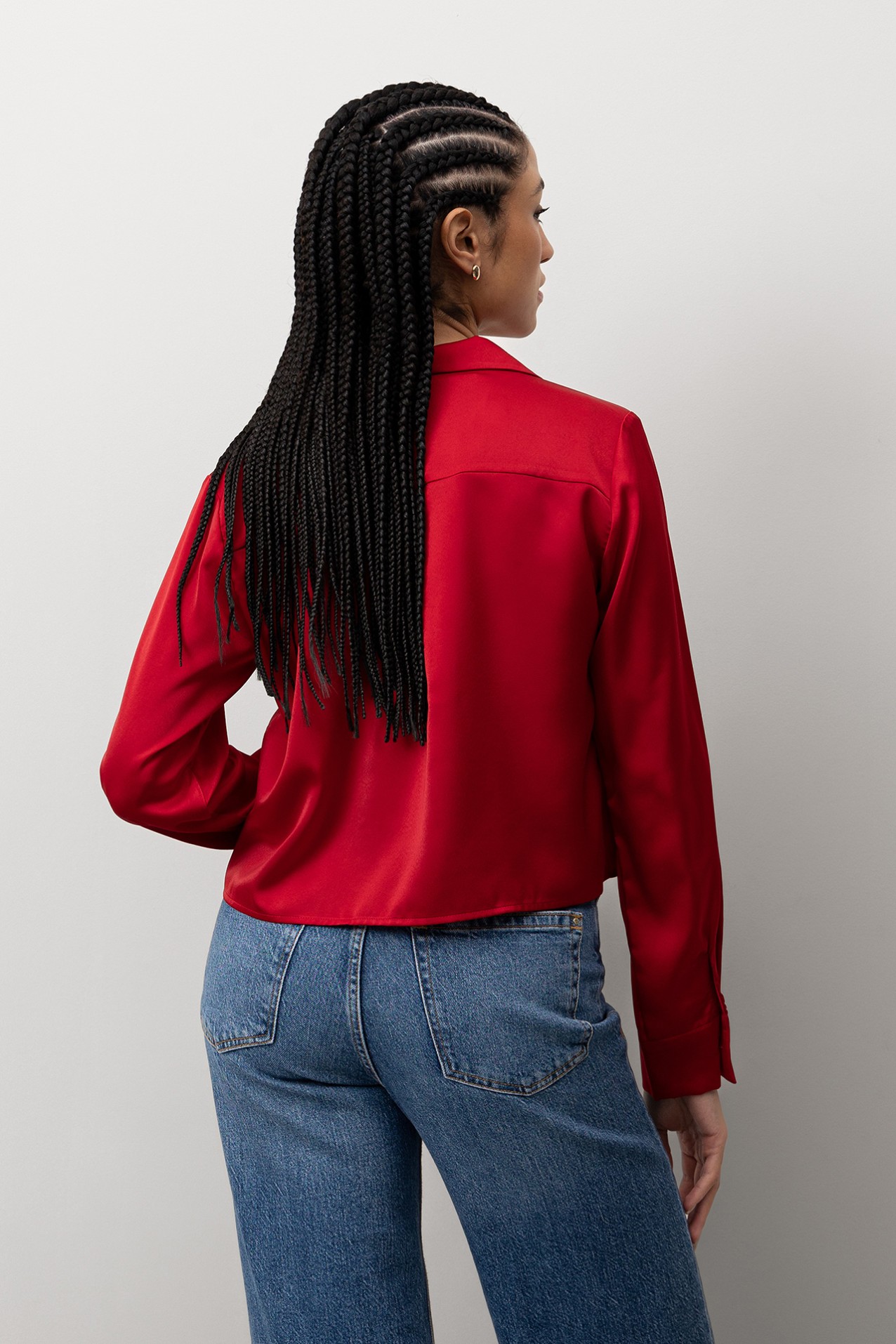 Red Long Sleeve Shirt
