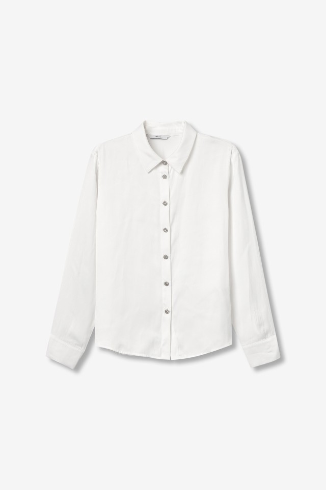 Camisa Branca Casual Camisa Branca Casual