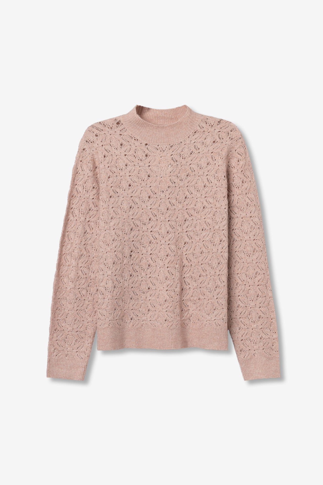 Dusty Pink Knit Sweater